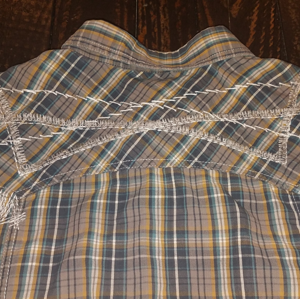 Ariat Retro Fit Button Down Shirt XL